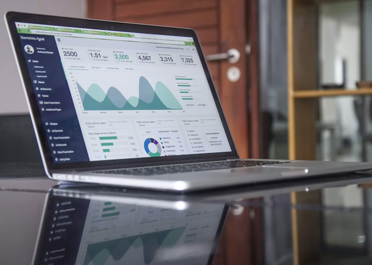 Finance team reviewing SAP dashboards